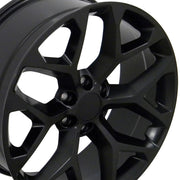 22x9 CV98B Satin Black - 6x139.7 +24ET