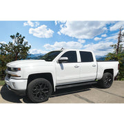 22x9.5 CV98DD Satin Black with Milled Edge - 6x139.7 +24ET