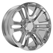 20" Replica Wheels fit GMC Sierra 1500 - CV99 Chrome 20x9, Sailun Tires Set