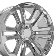 Set(4) 20x9 CV99 Chrome - 6x139.7 +31ET