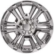 OE Wheels CV99 22x9 6x139.7 Chrome Wheels 285-45-22 Ironman iMove GEN 2 SUV Tires SET