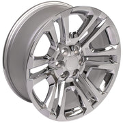 Set(4) 22x9 CV99 Chrome - 6x139.7 +24ET