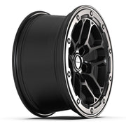 17x8 DF01 Satin Black - 5x127 +12ET