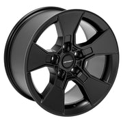 DEFIANT DF02 17x8.5 5x127 12et Satin Black Wheel SET