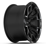 17x9 DF04 Satin Black - 6x135 +12ET