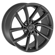 DEFIANT DF06 20x9 / 20x10 5x114.3 Dark Satin Charcoal Staggered Wheel SET