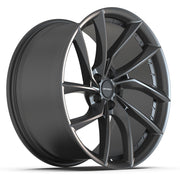 20x10 DF06 Dark Satin Charcoal - 5x114.3 +35ET