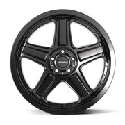 20x9.5 DF07 Satin Black - 5x115 +15ET