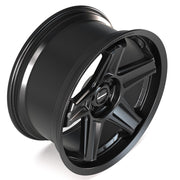 20x9.5 DF07 Satin Black - 5x115 +15ET