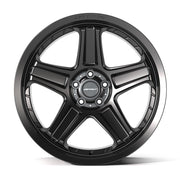 20x10.5 DF07 Satin Black - 5x115 +26ET
