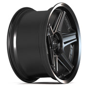 DEFIANT DF07 20x10.5 5x115 26et Satin Black Wheel SET