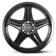 22x10 DF07 Satin Black - 6x139.7 -12ET