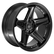 DEFIANT DF07 22x10 6x139.7 Satin Black Wheels 285-45-22 Sailun TerraMax RT Tires SET