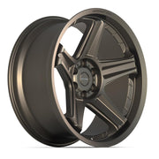 Set(4) 22x10 DF07 Satin Bronze - 6x139.7 -12ET with 33x12.50r22 Sailun TerraMax RT Tires