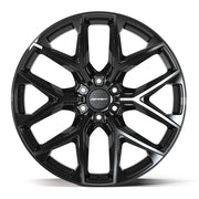 Set(4) 24x10 DF17A Gloss Black - 6x139.7 +24ET with 305/35r24 Ironman iMove GEN 2 Tires