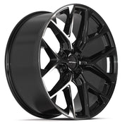 24x10 DF17A Gloss Black - 6x139.7 +24ET