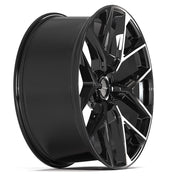 24x10 DF17A Gloss Black - 6x139.7 +24ET
