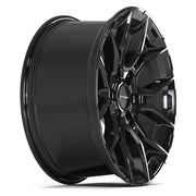 Set(4) 20x9 DF18A Gloss Black - 6x139.7 +18ET