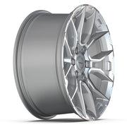 Set(4) 20x9 DF18A Gloss Silver Machined - 6x139.7 +18ET