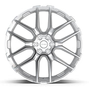 24x10 DF18A Gloss Silver Machined - 6x139.7 +24ET