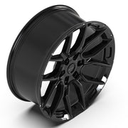 Set(4) 22x9 DF18B Gloss Black - 6x139.7 +18ET