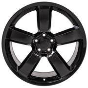 OE Wheels DG04 20x9 5x115 Gloss Black Wheels 245-45-20 Ironman iMove GEN 2 Tires TPMS SET