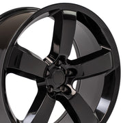 OE Wheels DG04 20x9 5x115 20et Gloss Black Wheel SET