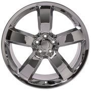 Set(4) 20x9 DG04 Chrome - 5x115 +20ET with 245/45r20 Sailun Atrezzo SVA2 Tires &amp; TPMS