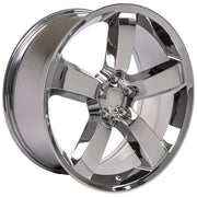 20" Replica Wheels fit Dodge Charger/Challenger - DG04 Chrome 20x9, Ironman Tires &amp; TPMS Set