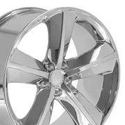 OE Wheels DG05 20x9 5x115 20et Chrome Wheel SET
