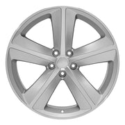 OE Wheels DG05 20x9 5x115 20et Gloss Silver Machined Wheel SET