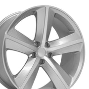 20x9 DG05 Gloss Silver Machined - 5x115 +20ET