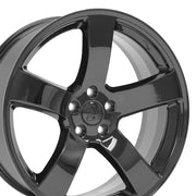 OE Wheels DG12 20x8 5x115 24et Gloss Black Wheel SET