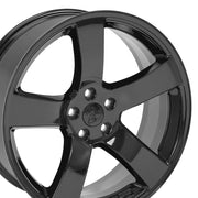 OE Wheels DG12 20x8 5x115 24et Gloss Black Wheel SET