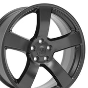 OE Wheels DG12 20x8 5x115 24et Satin Black Wheel
