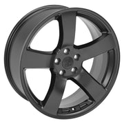 OE Wheels DG12 20x8 5x115 24et Satin Black Wheel SET