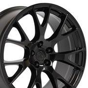 OE Wheels DG15 20x9 5x115 18et Gloss Black Wheel SET