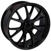 OE Wheels DG15 20x9 5x115 18et Gloss Black Wheel SET
