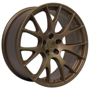 Set(4) 20x9 DG15 Satin Bronze - 5x115 +18ET with 245/45r20 Sailun Atrezzo SVA2 Tires &amp; TPMS
