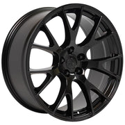 Set(4) 20x9 &amp; 20x10 DG15 Gloss Black - 5x115 +18ET