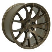 Set(4) 20x9 &amp; 20x10 DG15 Satin Bronze - 5x115 +18ET