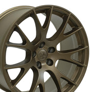 Set(4) 20x9 &amp; 20x10 DG15 Satin Bronze - 5x115 +18ET