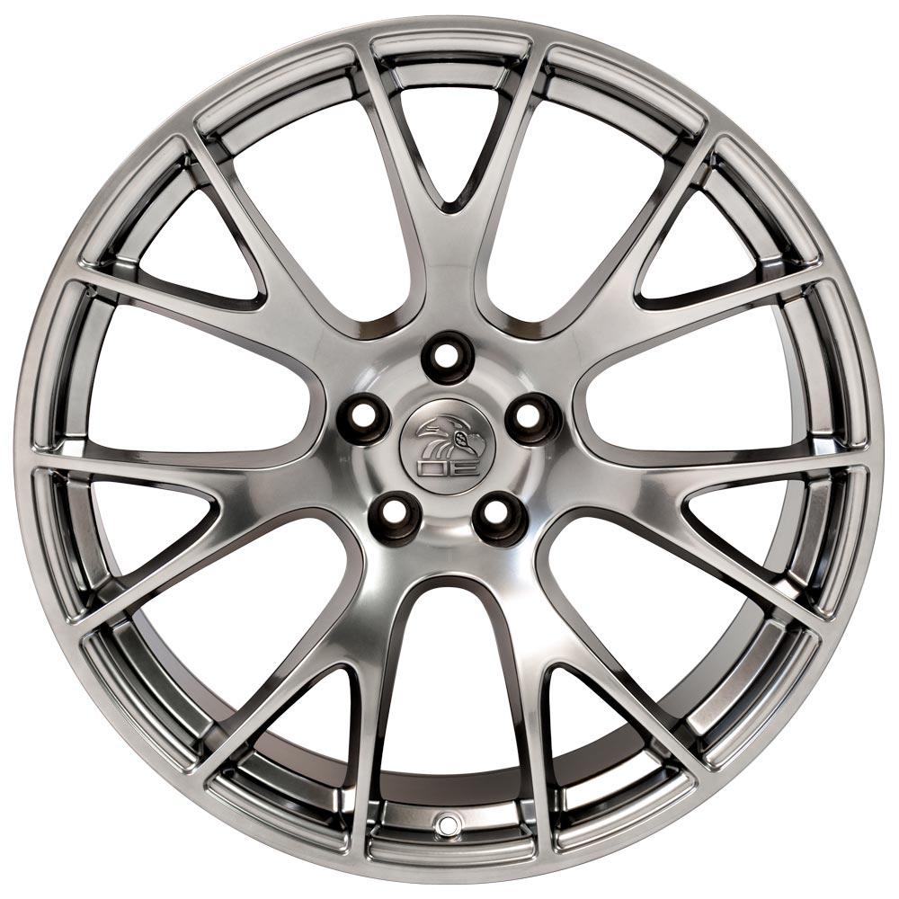 Dodge Wheels - Hellcat Rims DG15 20x9 Hyper - Dodge Charger Wheels