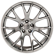 OE Wheels DG15 20x9 5x115 18et Gloss Hyper Black Wheel SET