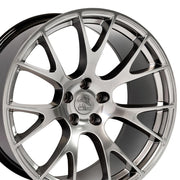 OE Wheels DG15 20x9 5x115 18et Gloss Hyper Black Wheel SET