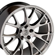 OE Wheels DG15 20x9 5x115 18et Gloss Hyper Black Wheel SET