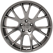 OE Wheels DG69 22x10 5x139.7 25et Gloss Hyper Black Wheel SET