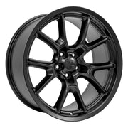 Set(4) 20x9 DG21 Satin Black - 5x115 +18ET with 245/45r20 Ironman iMove GEN 2 Tires &amp; TPMS