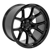 Set(4) 20x9 &amp; 20x11 DG21 Gloss Black - 5x115 +18ET