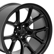 OE Wheels DG21 20x11 5x115 -2.5et Satin Black Wheel SET